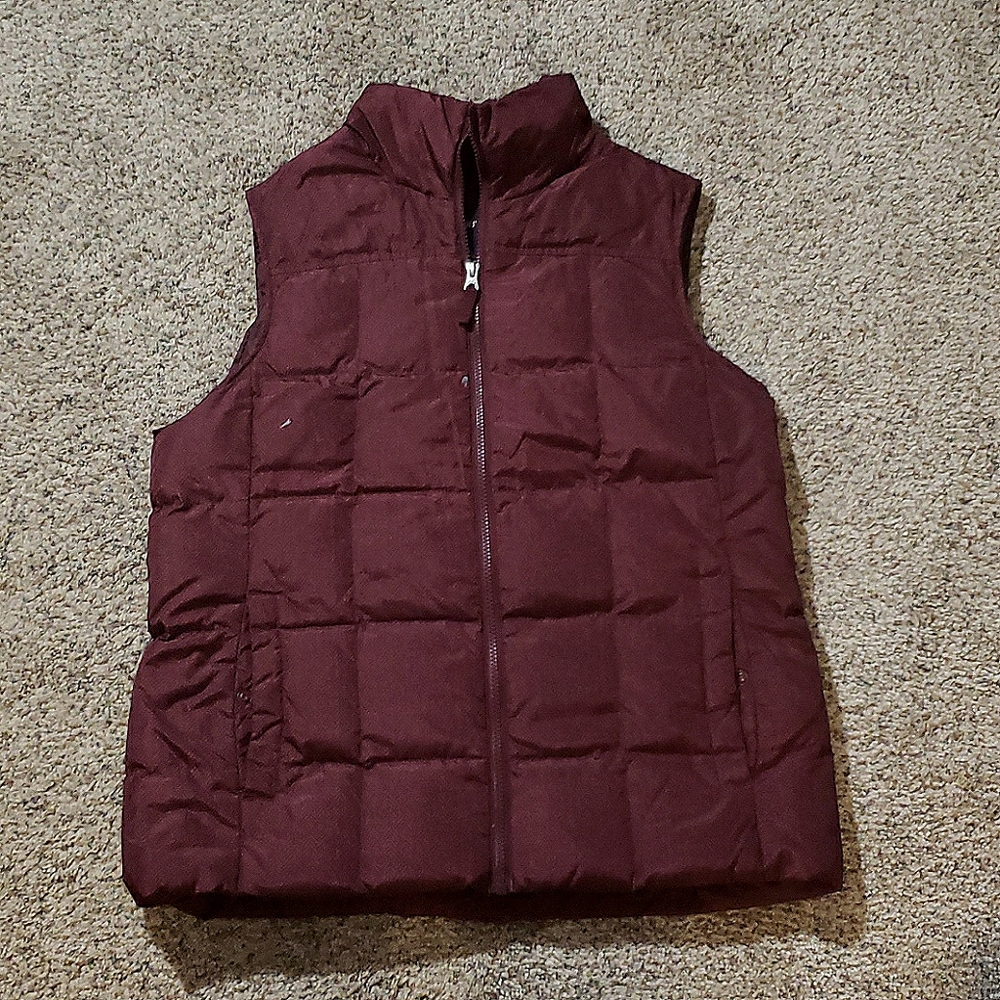 Womens Lands End Puffer Vest